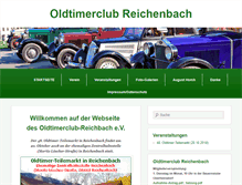 Tablet Screenshot of oldtimerclub-reichenbach.de